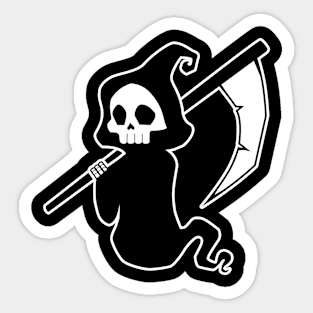 Halloween Grim Reaper Sticker